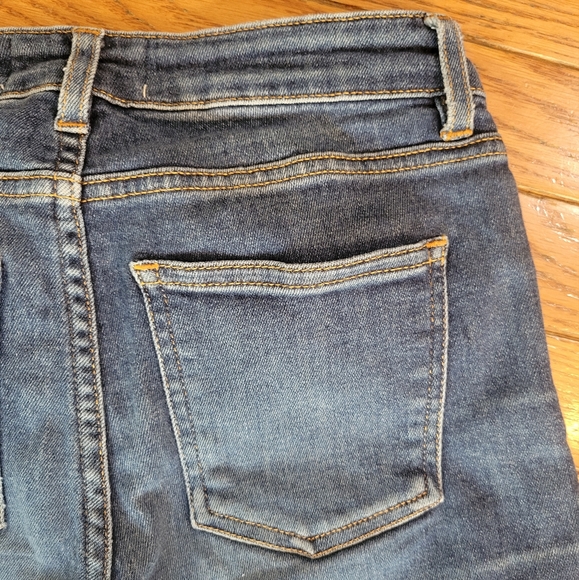 Acne Studio Skin 5 in Used Blue Denim luxury designer jeans Stockholm 25/32 - Picture 5 of 16